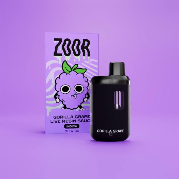 ZOOR GORILLA GRAPE VAPE 